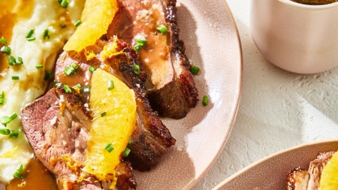 Kachní filety s pomerančovou omáčkou.jpg