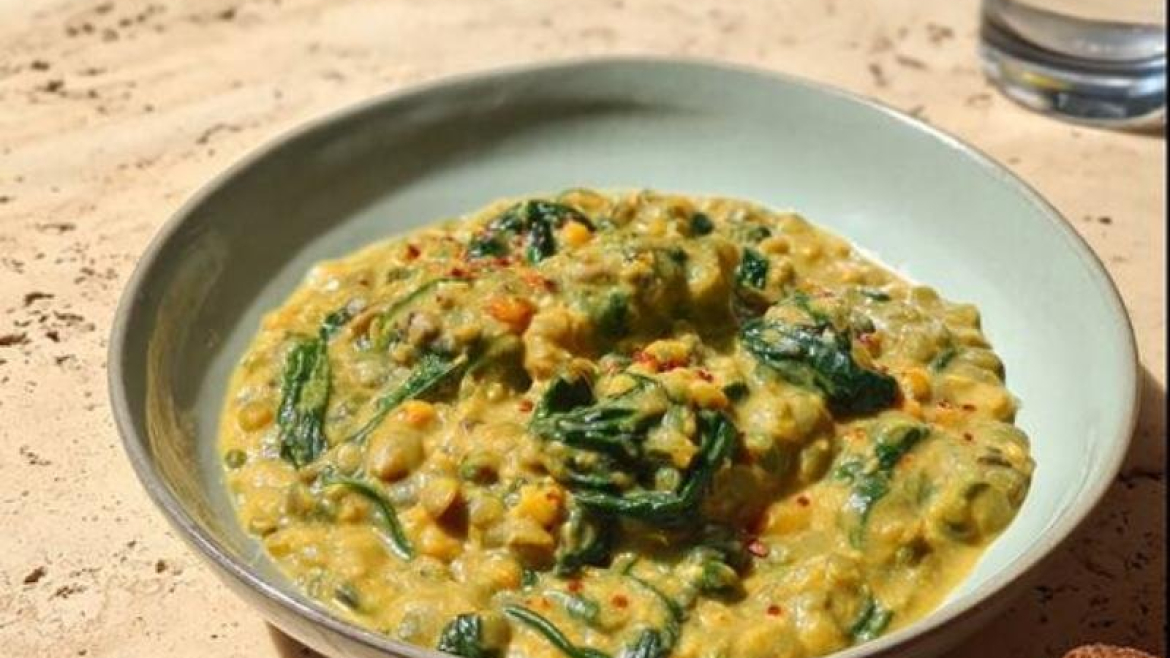 Dahl z loupaného hrachu a špenátu.jpg