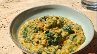 Dahl z loupaného hrachu a špenátu.jpg